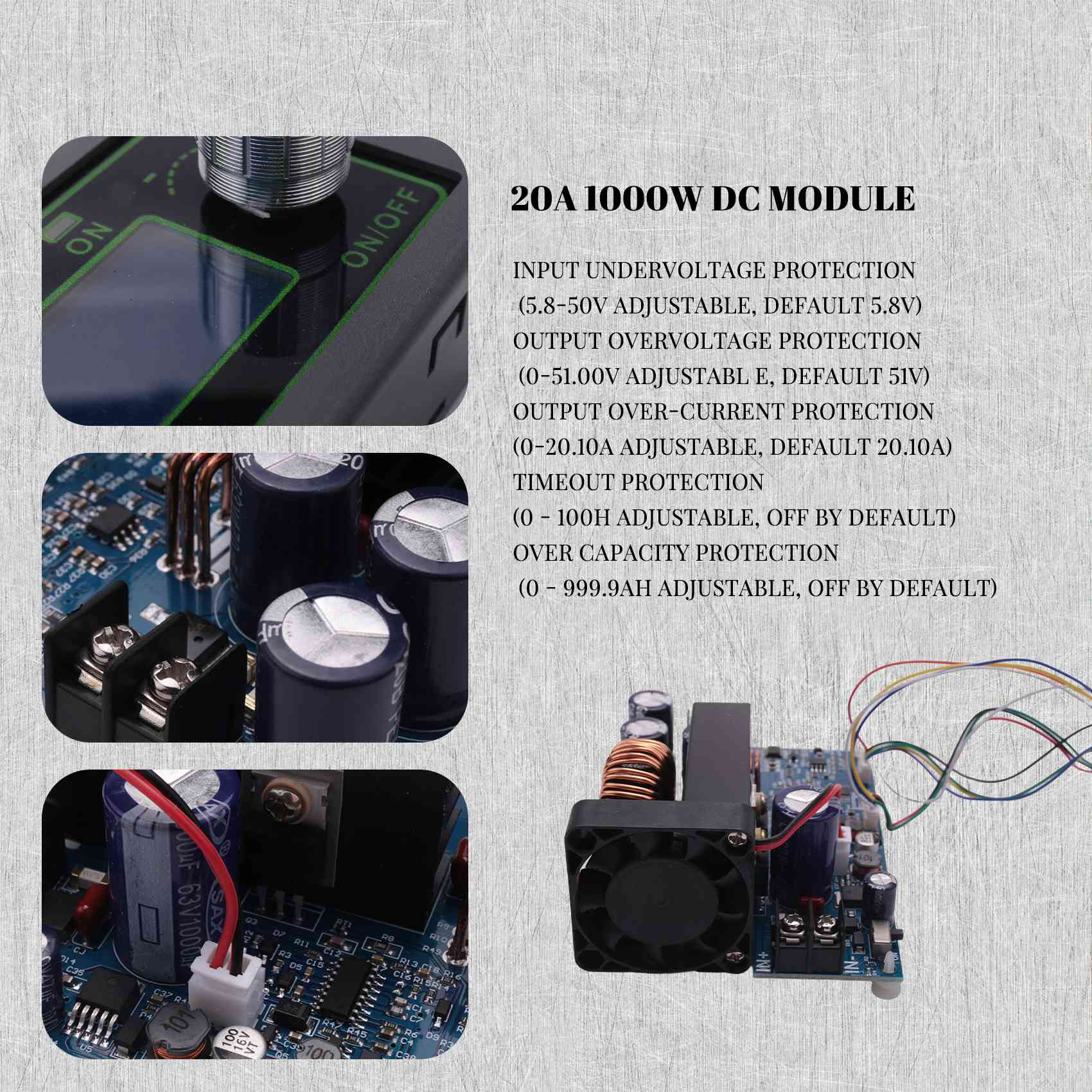 [NEWA76K!】 WZ5020L 20A 1000W C - Step Down Dc Power Supply Module 1000W avis et prix